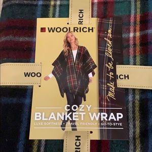 Plaid Blanket Wrap